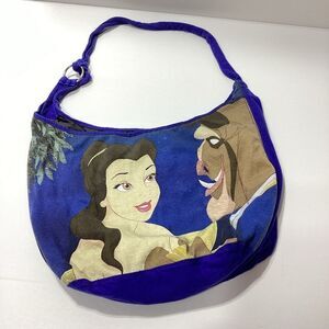 Disney Loungefly Beauty and the Beast Blue Shoulder Bag Crossbody